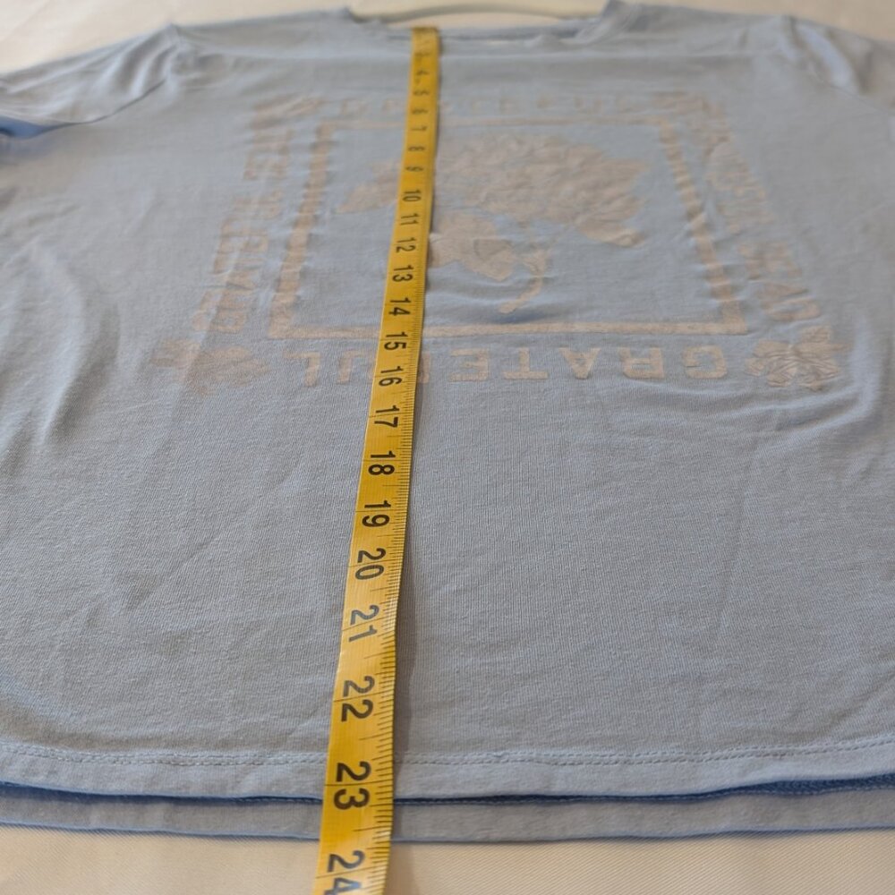 Grateful Dead Graphic Tee Abercrombie Kids Blue Band Shirt 13/14 - Picture 5 of 5